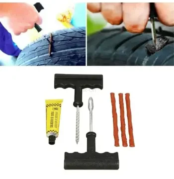 6 Parça Araba Motosiklet Otomobil Bisiklet Lastik Tamir Kiti Araç Bakım Seti