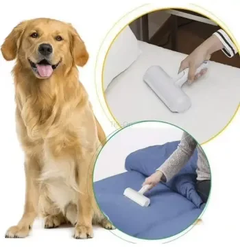 Hazneli El Gırgırı Kedi Köpek Kazak Kıyafet Elbise Halı Yatak Tüy Temizleyici Kıl Toz Toplayıcı