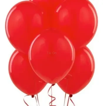 Kırmızı Metalik Balon