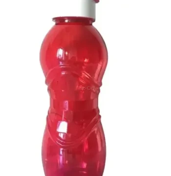 Plastik Suluk Sporcu Matarası - 750 Ml - Kırmızı Renkli