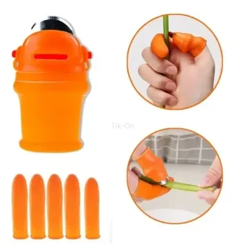 Pratik Baş Parmak Sebze Kesme Ayıklayıcı M Set