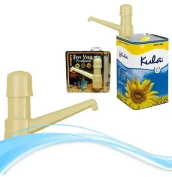 Pratik Hijyenik 5, 10, 18 Lt Tenekeler Için Sıvı Yağ Pompası