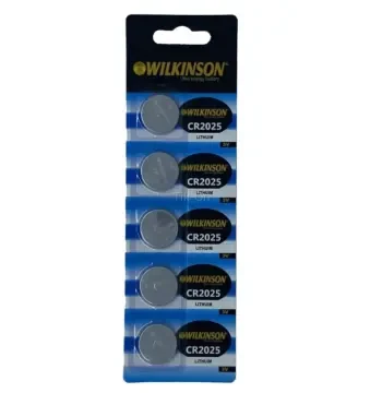 Wılkınson 2025 3v Lityum Düğme Pil 5li Paket