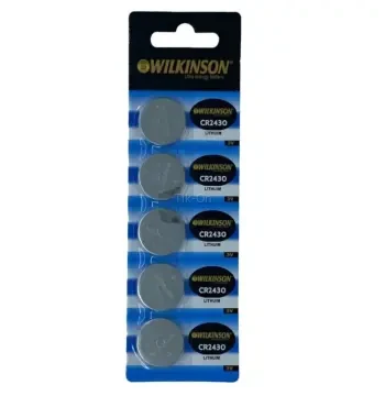 Wılkınson 2430 3v Lityum Düğme Pil 5li Paket