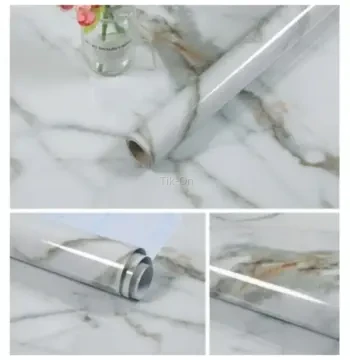 Yapışkanlı Kaplama Kağıdı Mermer Desenli 3 Metre