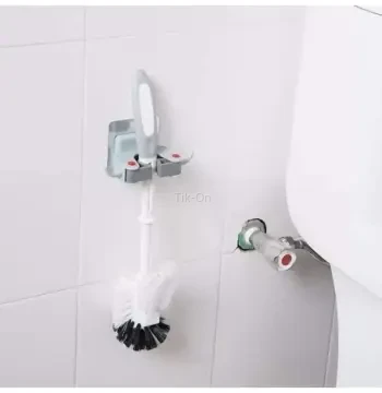 Yapışkanlı Sap Mop Tutucu Çok Amaçlı Askılı Tutacak