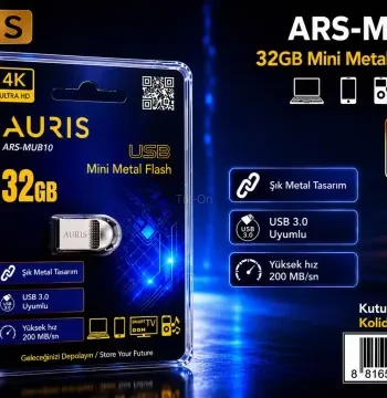 Auris 32gb Mi̇ni̇ Flash Bellek