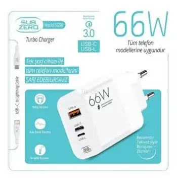 Sg90 Type-c + iPhone Şarj 66w