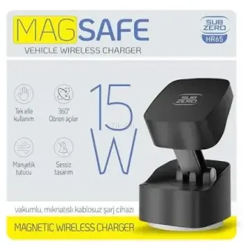 Hr65 Araç İçi̇ Magsafe Şarj