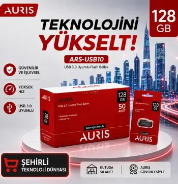 Auris 128gb Flash Bellek