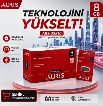 Auris 8gb Flash Bellek