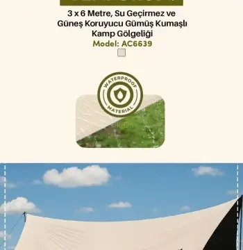 Ac6639 Su Geçi̇rmez Tente Gölgeli̇k
