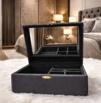 Oryon Takı Kutusu Takı Organizeri Lüks Özel Üretim 22.5x18.5x8 cm