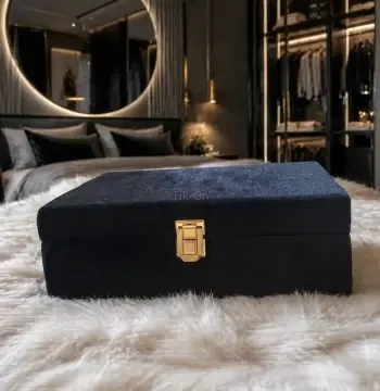 Takı Kutusu Bonita Takı Kutusu Kilitli Takı Organizeri Güvenli Takı Saklama Kutusu P261S8046, one size