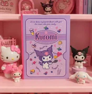 Kuromi Takı Kutusu Koleksiyonluk Dekoratif Takı Organizeri Kolye Küpe Yüzük Bileklik Saklama Kutusu Sanrio Severlere Hediye