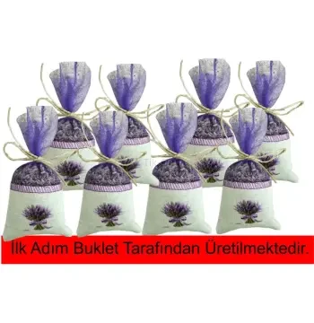 50 Adet Görselin Aynısı Dolu Lavanta Kesesi Isparta Kuyucak Lavantası